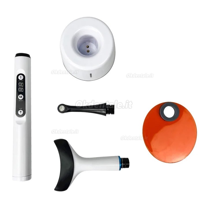 Lampade fotopolimerizzatrici led odontoiatriche 2700 mW/cm2 con punta sbiancante per denti